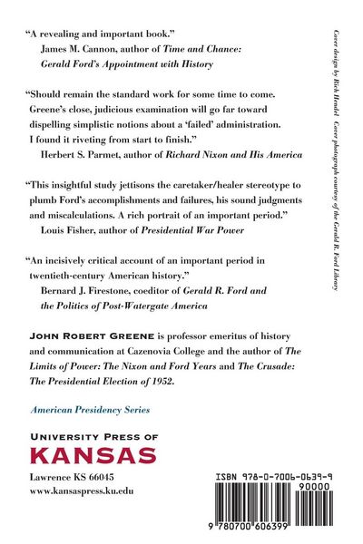 Produktbild: The Presidency of Gerald R. Ford
