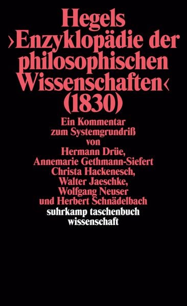 Produktbild: Hegels Philosophie &ndash; Kommentare zu den Hauptwerken. 3 B&auml;nde