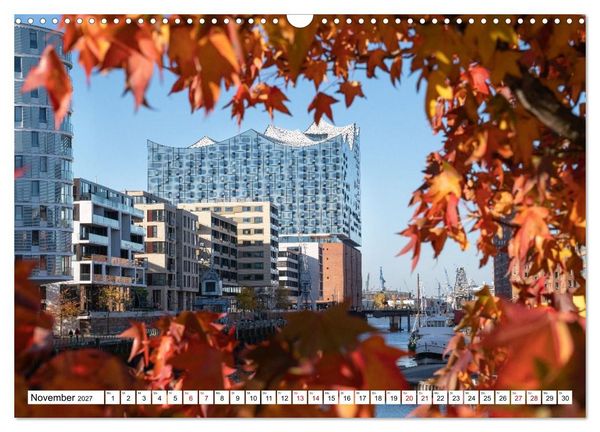 Produktbild: Urbane Impressionen: Hansestadt Hamburg - Tor zur Welt (Wandkalender 2027 DIN A3 quer), CALVENDO Monatskalender