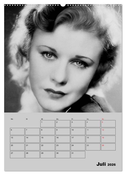 Produktbild: Diven der Stummfilm-&Auml;ra (hochwertiger Premium Wandkalender 2026 DIN A2 hoch), Kunstdruck in Hochglanz
