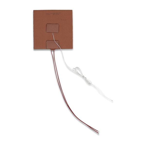 Produktbild: Thermo TECH Silikon Heizfolie glasfaserverst&auml;rkt 230 V/AC, 230 V/DC 200 W Schutzart IPX7 (L x B) 100 mm x 100 mm