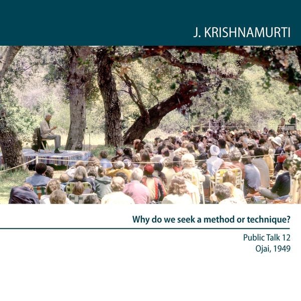 Produktbild: Why do we seek a method or technique?