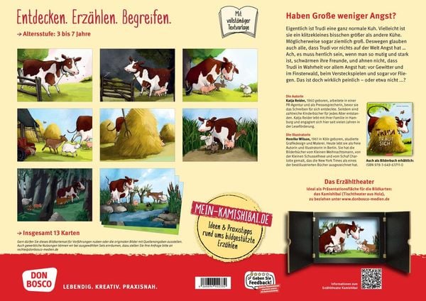 Produktbild: Trudi traut sich. Kamishibai Bildkartenset