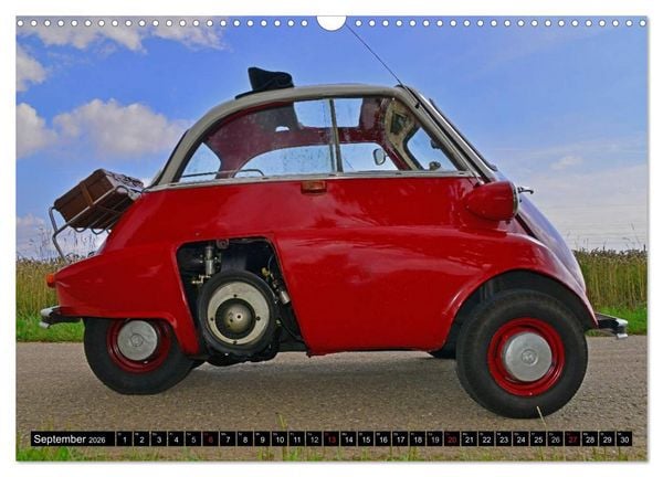 Produktbild: BMW Isetta - Die Knutschkugel (Wandkalender 2026 DIN A3 quer), CALVENDO Monatskalender