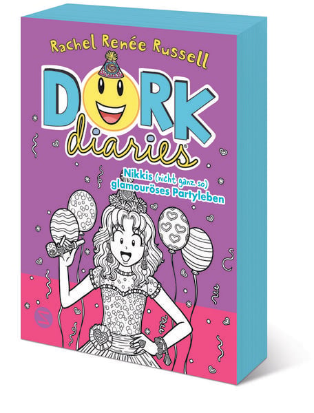 Produktbild: DORK Diaries, Band 02: Nikkis (nicht ganz so) glamour&ouml;ses Partyleben: Mit tollem Bonusmaterial f&uuml;r deine Party