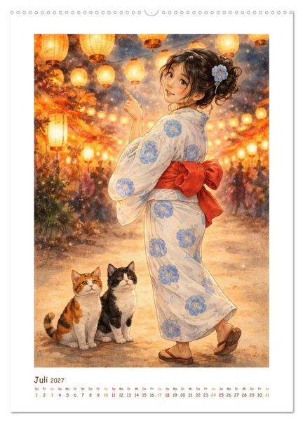 Produktbild: Glanz der Meiji-Zeit (Wandkalender 2027 DIN A2 hoch), CALVENDO Monatskalender