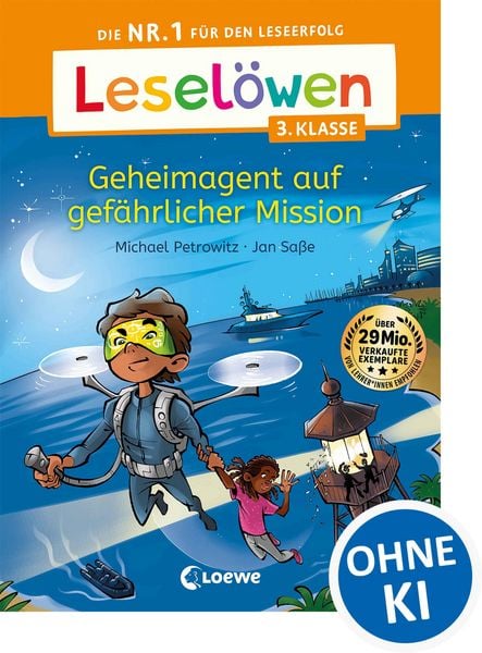 Produktbild: Lesel&ouml;wen 3. Klasse - Geheimagent auf gef&auml;hrlicher Mission