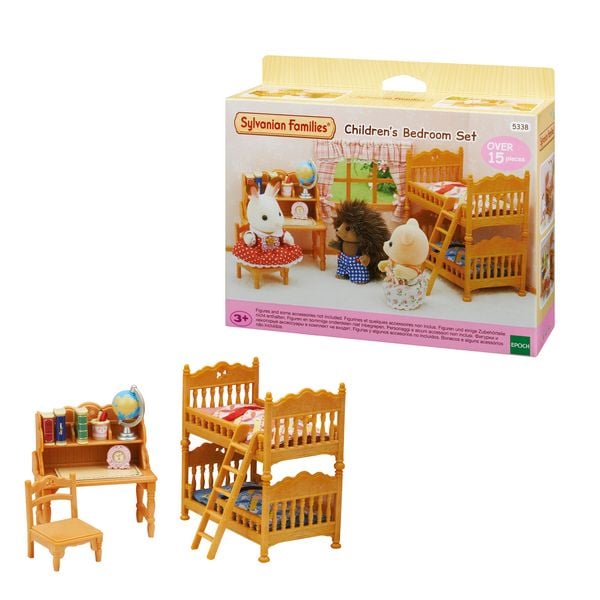 Sylvanian Families 5338 - Landhaus Kinderzimmer mit Stockbett