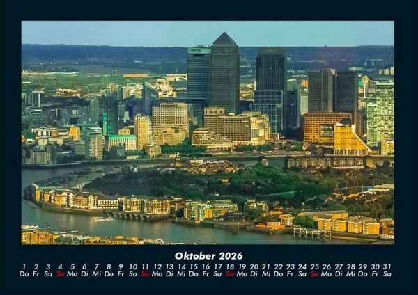 Produktbild: London 2026 Fotokalender DIN A4