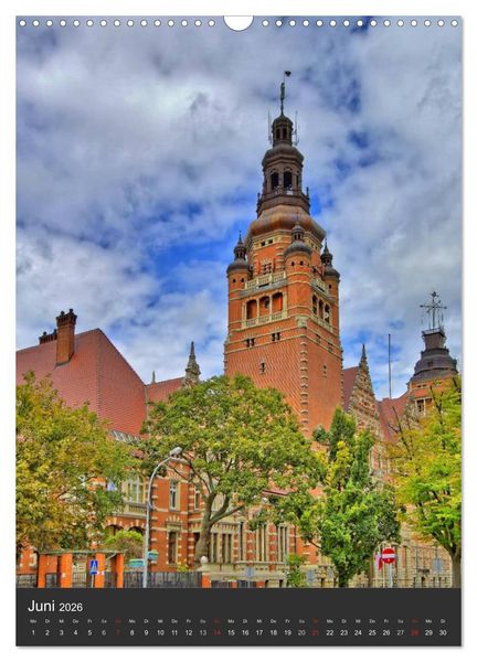 Produktbild: Stettin Szczecin (Wandkalender 2026 DIN A3 hoch), CALVENDO Monatskalender