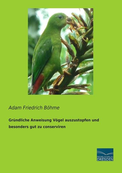 Gründliche Anweisung Vögel auszustopfen und besonders gut zu conserviren, Taschenbuch von , Fachbuchverlag Dresden, 9783956922527