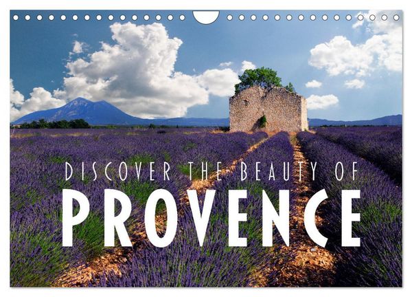 Produktbild: Discover the Beauty of Provence (Wall Calendar 2026 DIN A4 landscape), CALVENDO 12 Month Wall Calendar
