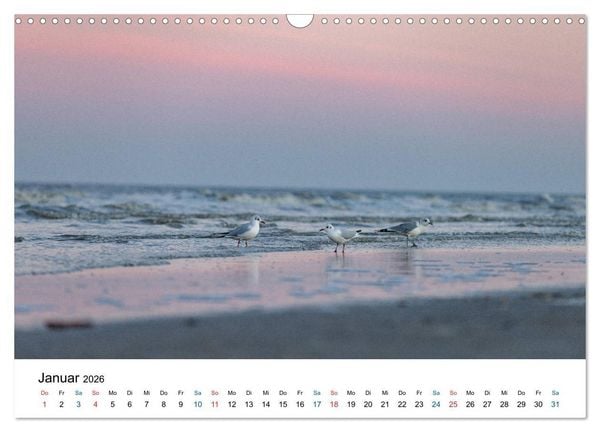 Produktbild: Lichtstimmungen in Sankt Peter-Ording (Wandkalender 2026 DIN A3 quer), CALVENDO Monatskalender