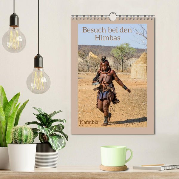 Produktbild: Besuch bei den Himbas - Namibia (Wandkalender 2026 DIN A4 hoch), CALVENDO Monatskalender