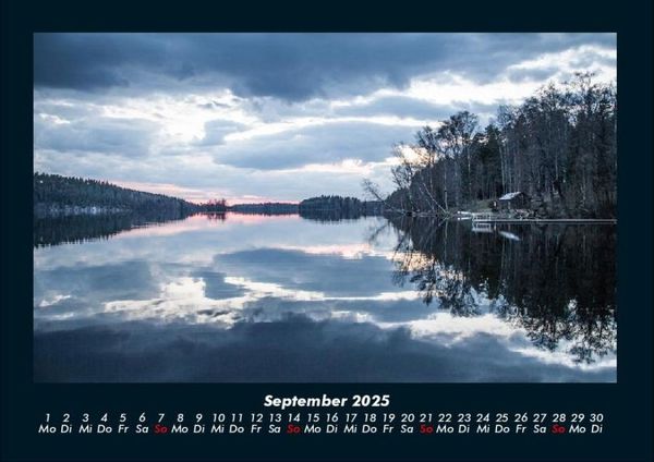 Produktbild: Die Seen der Erde 2025 Fotokalender DIN A4
