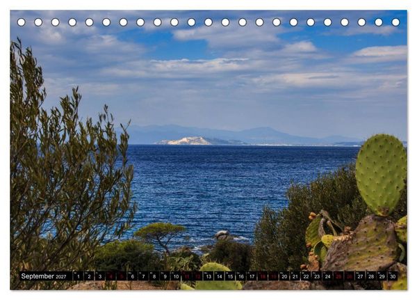 Produktbild: Faszination Sardinien (Tischkalender 2027 DIN A5 quer), CALVENDO Monatskalender