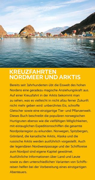Produktbild: TRESCHER Reisef&uuml;hrer Kreuzfahrten Nordmeer und Arktis