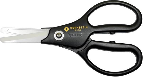 Produktbild: Bernstein Tools for Electronics 5-353 Keramikschere 190mm Schwarz