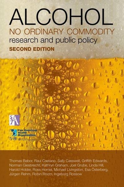 Produktbild: Alcohol: No Ordinary Commodity