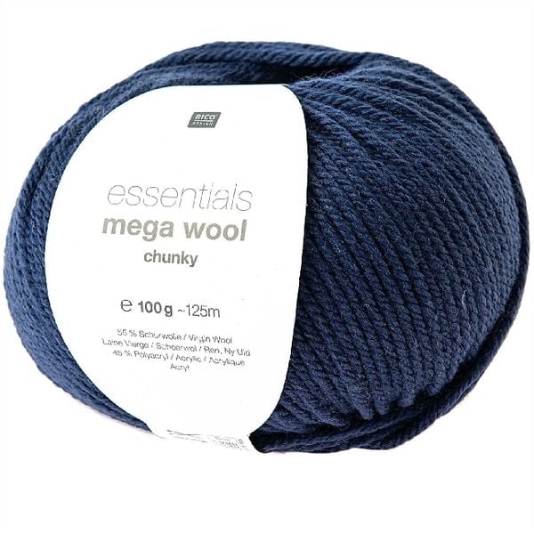 Produktbild: Essentials Mega Wool Chunky Blau, 100 g
