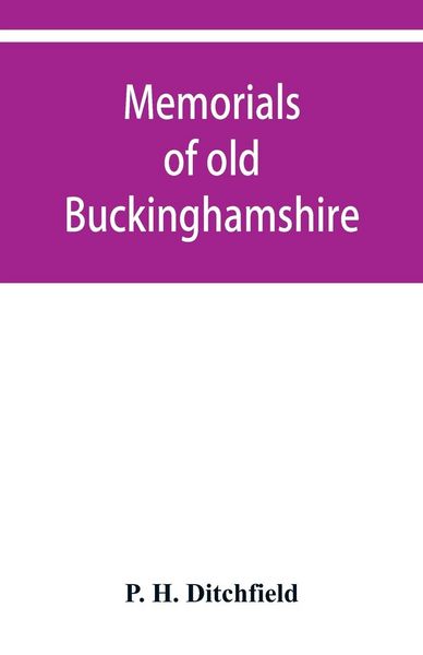 Produktbild: Memorials of old Buckinghamshire