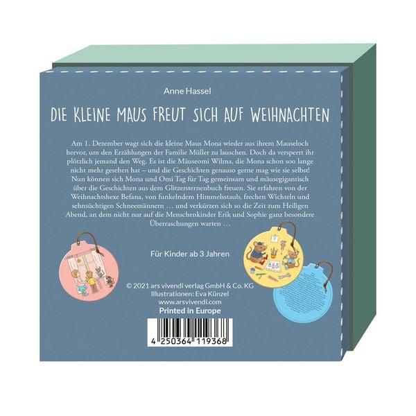 Produktbild: Die kleine Maus freut sich auf Weihnachten (Neuausgabe)
