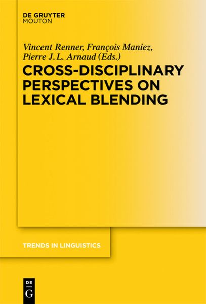 Produktbild: Cross-Disciplinary Perspectives on Lexical Blending