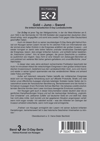 Produktbild: Gold-Juno-Sword &ndash; Britisch-kanadische Invasionsr&auml;ume