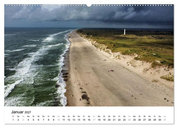 Produktbild: D&auml;nemark - Mit dem Wohnmobil durch J&uuml;tland (Wandkalender 2027 DIN A2 quer), CALVENDO Monatskalender