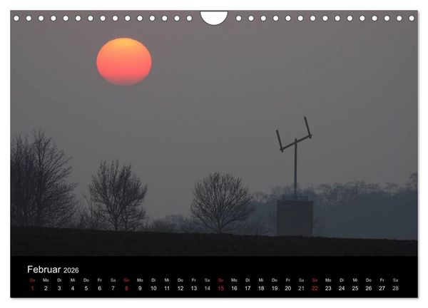 Produktbild: Himmel &uuml;ber Rheinhessen (Wandkalender 2026 DIN A4 quer), CALVENDO Monatskalender