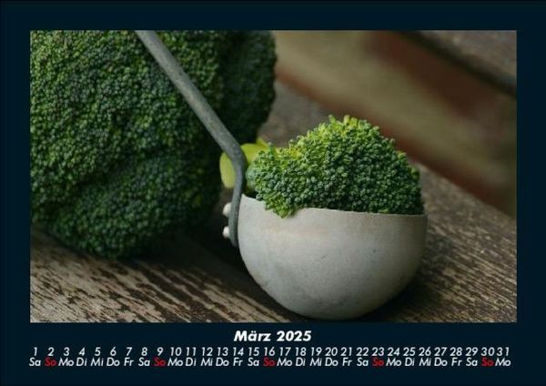 Produktbild: Gem&uuml;sekalender 2025 Fotokalender DIN A5