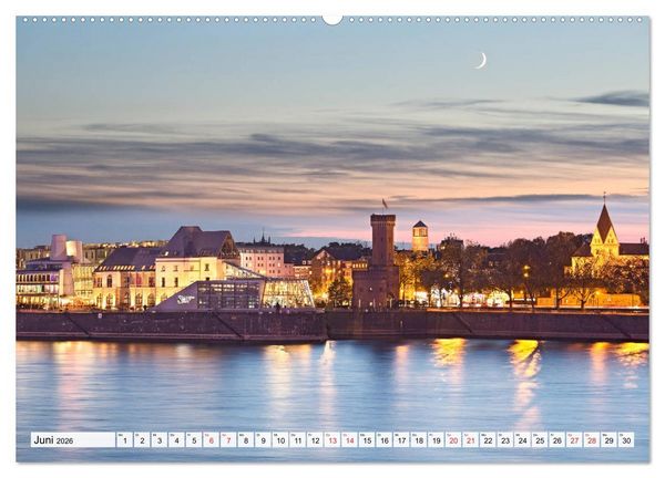 Produktbild: K&Ouml;LNER LICHTERZAUBER (hochwertiger Premium Wandkalender 2026 DIN A2 quer), Kunstdruck in Hochglanz
