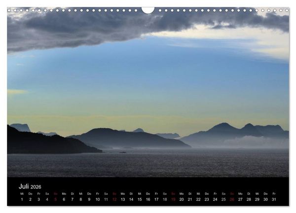 Produktbild: An Norwegens K&uuml;sten (Wandkalender 2026 DIN A3 quer), CALVENDO Monatskalender