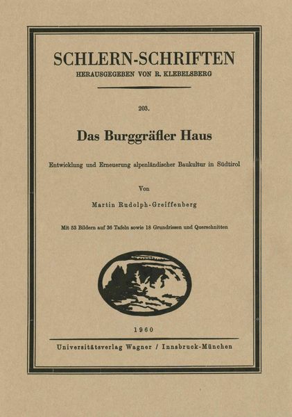 Produktbild: Das Burggräfler Haus