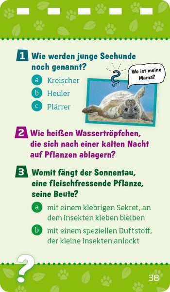 Produktbild: WAS IST WAS Quiz Natur und Tiere