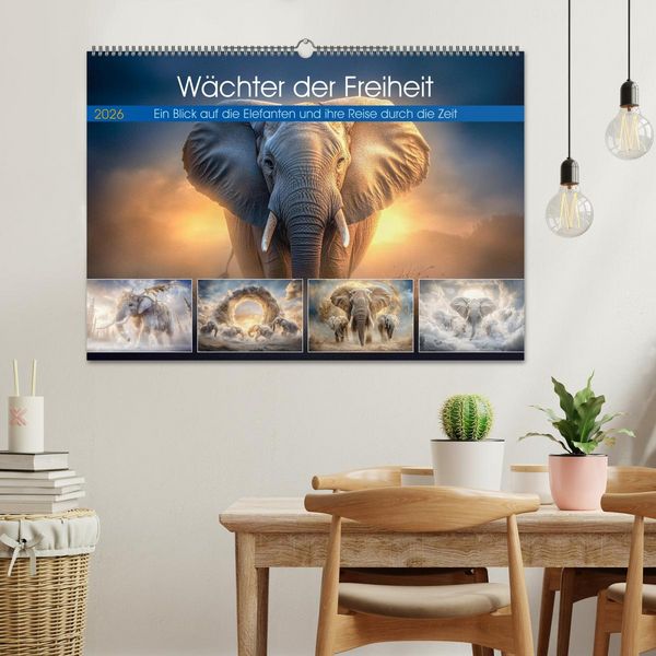 Produktbild: W&auml;chter der Freiheit (Wandkalender 2026 DIN A2 quer), CALVENDO Monatskalender