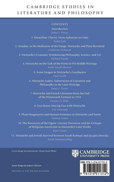 Produktbild: Nietzsche and Literary Studies