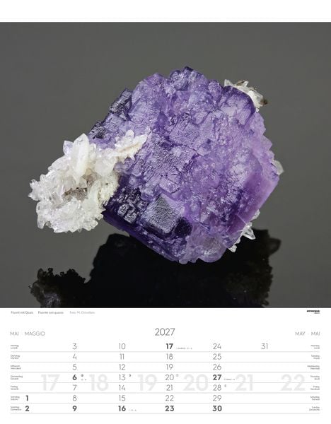 Produktbild: Mineralien Kalender 2027