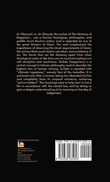 Produktbild: The Alchemy Of Happiness Hardcover