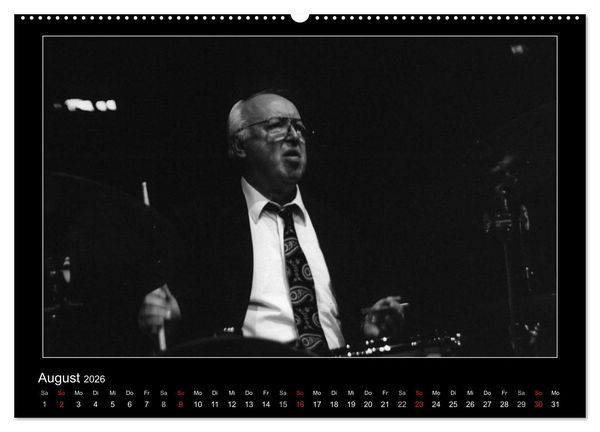Produktbild: Jazz onstage (Wandkalender 2026 DIN A2 quer), CALVENDO Monatskalender