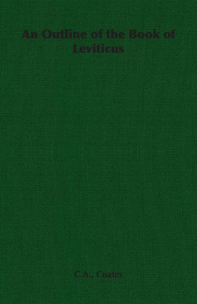Produktbild: An Outline of the Book of Leviticus