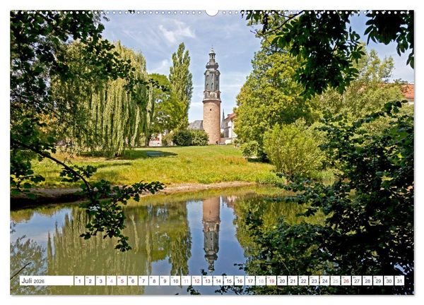 Produktbild: Th&uuml;ringen - Weimar (hochwertiger Premium Wandkalender 2026 DIN A2 quer), Kunstdruck in Hochglanz