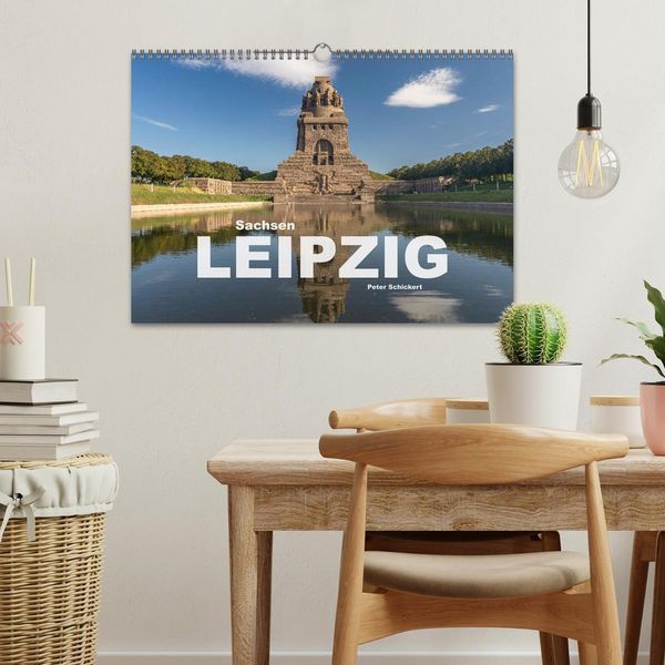 Produktbild: Sachsen - Leipzig (Wandkalender 2026 DIN A3 quer), CALVENDO Monatskalender