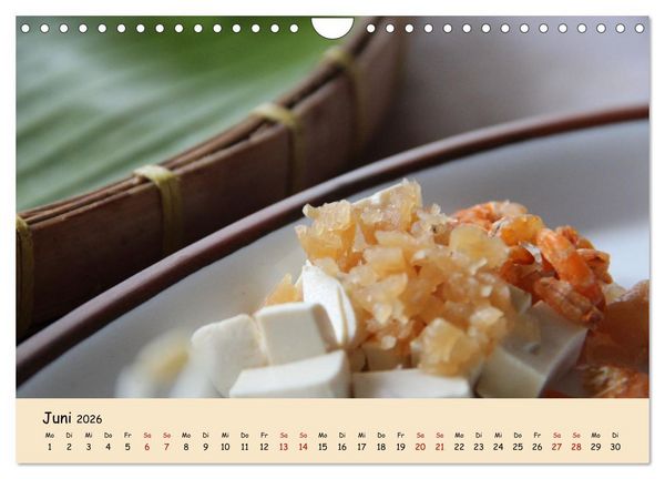 Produktbild: thail&auml;ndische K&uuml;che (Wandkalender 2026 DIN A4 quer), CALVENDO Monatskalender
