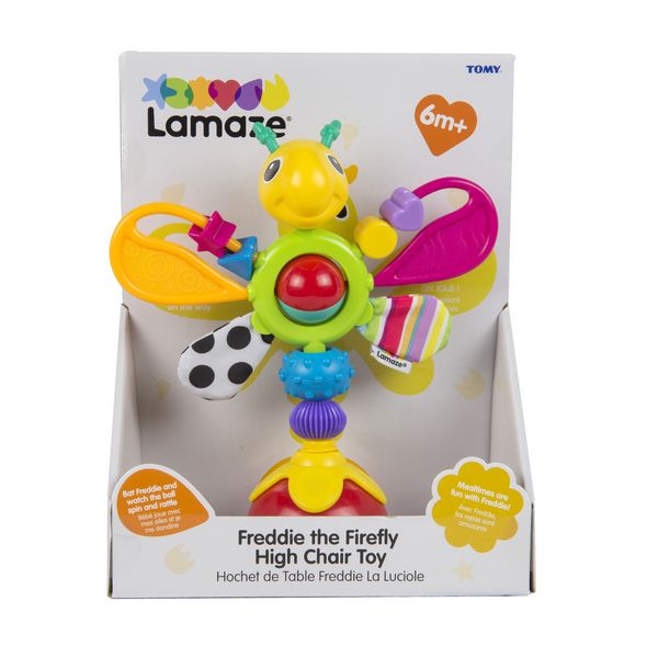 Produktbild: Freddie das Gl&uuml;hw&uuml;rmchen Hochstuhlspielzeug