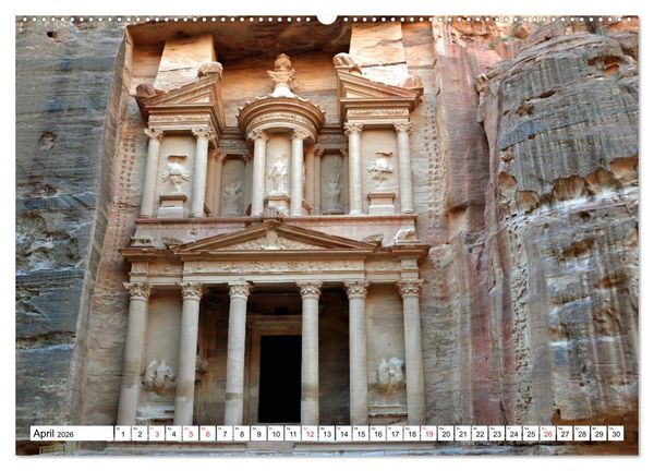 Produktbild: JORDANIEN, Faszination Nahost (hochwertiger Premium Wandkalender 2026 DIN A2 quer), Kunstdruck in Hochglanz