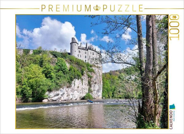 CALVENDO Puzzle Château de Walzin | 1000 Teile Lege-Größe 64x48cm Foto-Puzzle für glückliche Stunden