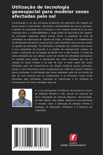 Produktbild: Utiliza&ccedil;&atilde;o de tecnologia geoespacial para modelar zonas afectadas pelo sal