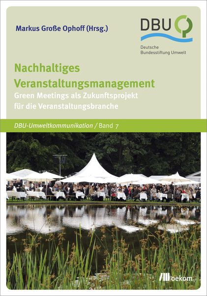 Produktbild: Nachhaltiges Veranstaltungsmanagement