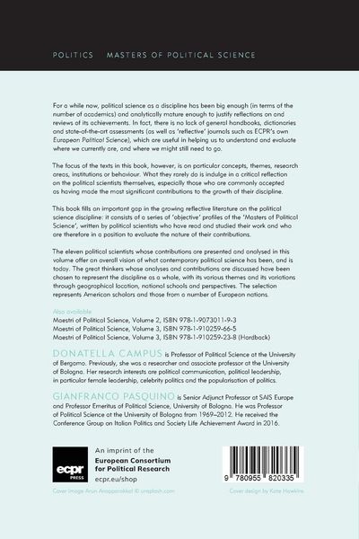 Produktbild: Masters of Political Science